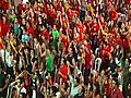 Alicante celebra el pase a cuartos de La Roja