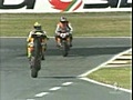 Some wheelies with Valentino Rossi