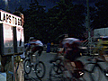 High-speed cycling at the Northbrook Velodrome