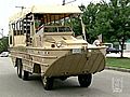 Duck Boat Comes To Manchester