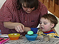 Coloring Easter Eggs With Kids