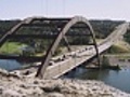 Pennybacker bridge,  time lapse