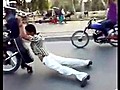 Bu nasil motosiklet sürmektir !!