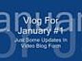 January Vlog #1