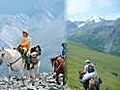 Trekking in the Altai Mountains