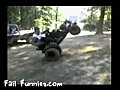 Lawn Mower Flipover Fail