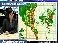 Latest severe weather update