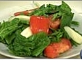 Asparagus,  Spinach and Fennel Salad with Citrus Dressing