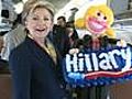 Politics - Hillary In Balloons