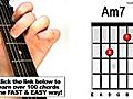 How to Play the Am7 Guitar Chord