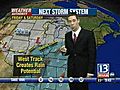 VIDEO: 13 WHAM Weather Authority Morning Forecast 12-24-2009