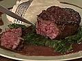 Pepper Crusted Filet Mignon Steak Recipe