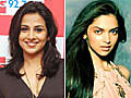 Vidya,  Deepika and Kat refuse to kiss and tell