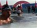 Swim races in China’s &#039;Ice City&#039;