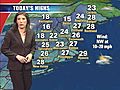 03/03/09: NECN weather forecast,  9am