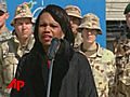 Rice Makes Unannounced Visit to Afghanistan