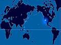 Esplosioni nucleari sulla mappa