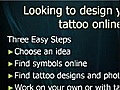 Design Your Own Tattoo Online