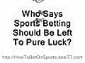 Learn Sports Betting Secrets On How To Win At Sport Bets