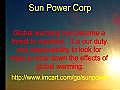 Help Save the Earth with Sun Power Corp