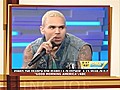 Chris Brown loses his cool during interview