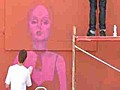 Grafiteros de todo el mundo se reúnen en España para pintar un mural de 175 m2