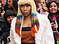 Nicki Minaj Signs Pink Friday At Best Buy In NYC