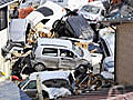 Aerial images of devastation in Japan