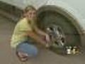 Girl Struck By Lightning Whlle Washing Car