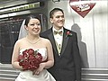 Couple weds on board Philly train