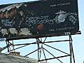 DESECRATED MARINE BILLBOARD!!!!!!!!!