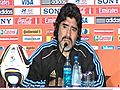 Tristeza de Maradona tras la derrota de Argentina