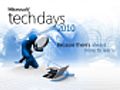 TechDays 2010 : A day in the life of a Silverlight/WPF Integrator