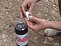 Coke Mentos Bomb