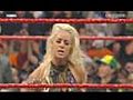 WWE : Monday night RAW : Kelly Kelly vs Maryse (15/03/2010).