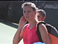 Victoria Azarenka practicing to be perfect