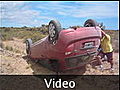09   Video... turning the car back over - Puerto Madryn, Argentina