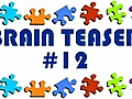 Video Brain Teaser #12