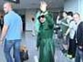 Gaga turns green