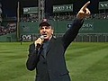 Neil Diamond Sings &#039;Sweet Caroline&#039; Live at Fenway