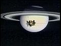 The Cassini Collecting Data From Saturn