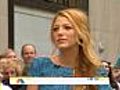 Blake Lively On The Today Show