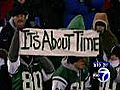 Jets fans pumps for playoffs