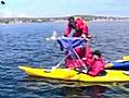 Extreme sports - Extreme ironing????? Volkomen geschift