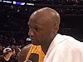 Lamar Odom on Lakers&#039; 102-95 victory over Nuggets