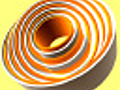 Orange & White Concentric (HD)