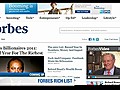Forbes Billionaire List [03-10-11 8:40 AM]