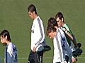 Casillas entrena con el Real Madrid antes de acudir a recoger el Príncipe de Asturias