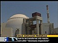 L’Iran lance sa première centrale nucléaire