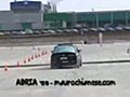 Autocross show accident